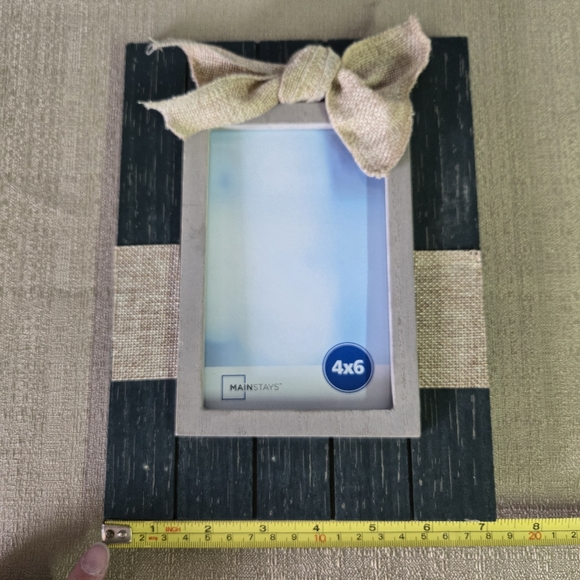 Mainstays Black and Tan Burlap Picture Frame - Picture 8 of 8